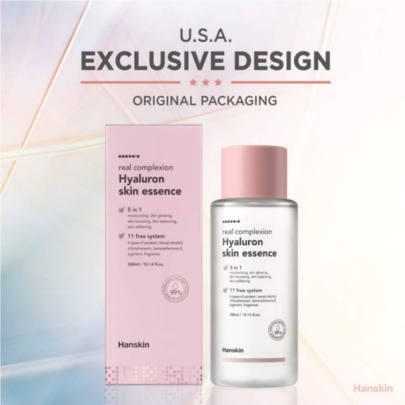 Hanskin Real Complexion 5-in-1 Hyaluron Skin Essence - Picture 6 of 9